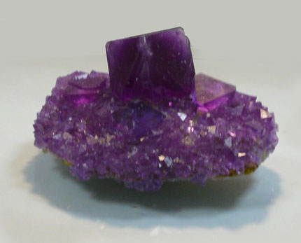 紫結晶　紫