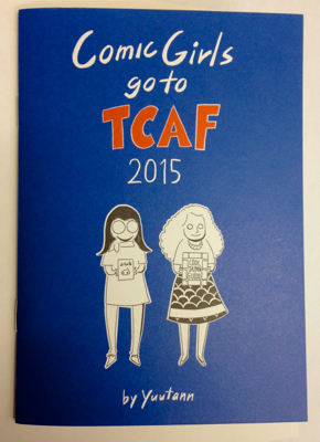 comic girls go to TCAF2015